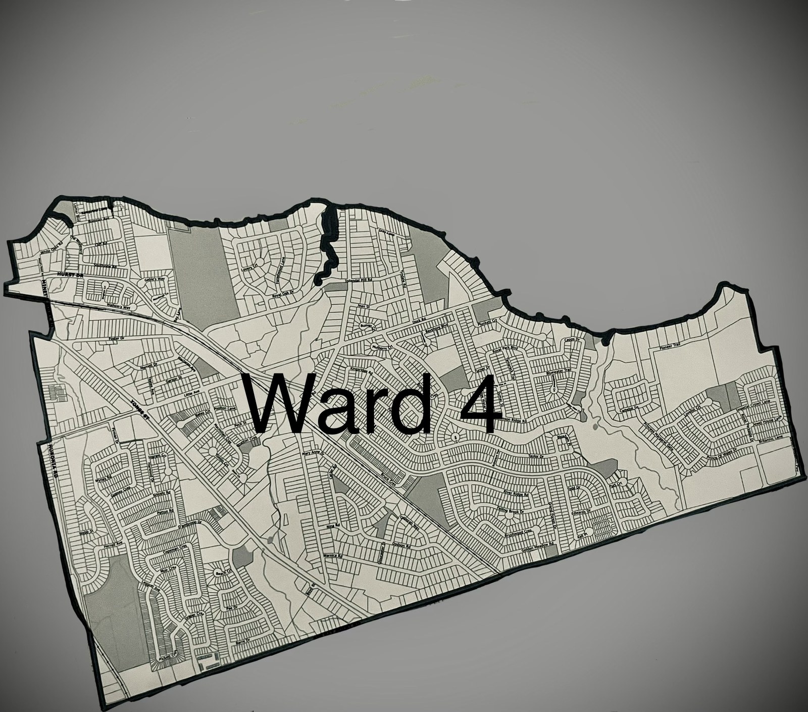 Map of Ward 4, City of Barrie. Click to open the interactive map.